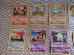 25 x POKEMON CARDS , non-holo. Various ,played ,1999-2002. - Image 4