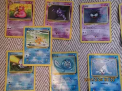 25 x POKEMON CARDS , non-holo. Various ,played ,1999-2002. - Image 5