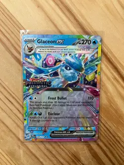 Glaceon ex - (Prismatic Evolutions Stamp) 026/131 Miscellaneous Cards & Products - Image 1