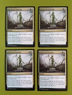 Sylvan Reclamation x4 Commander 2016 4x Playset Magic the Gathering MTG - Image 1