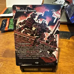 Doubling Season (Borderless) Teenage Mutant Ninja Turtles Source Material... - Image 1