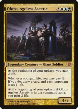 Oloro, Ageless Ascetic [C13 - 203] - MP [Normal] TCG MTG - Image 1