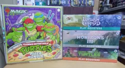 MTG TEENAGE TURTLES PIZZA BUNDLE & PLAY + MODERN 3 + LORWYN PLAY BOX LOT - Image 1
