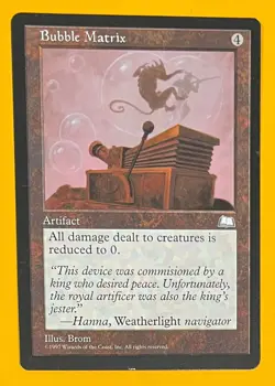 MTG BUBBLE MATRIX Weatherlight (OldManMTG 005-452) - Image 1