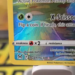 Pokemon TCG Parasect TG01/TG30 Lost Origin Trainer Gallery Ultra Rare NM/M - Image 2