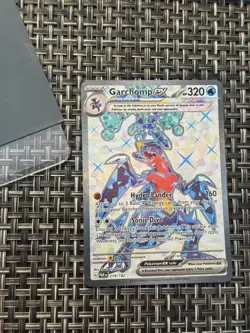 Pokemon Garchomp EX Holo Ultra Rare TCG Card Paradox Rift 219/182 - Image 1
