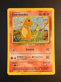 CHARMANDER 001/034 HOLO CLASSIC COLLECTION POKEMON HOLO NM - Image 1