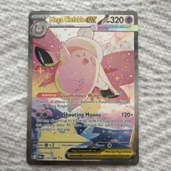 Pokemon Mega Clefable ex special illustration rare perfect order 119/088 - Image 1