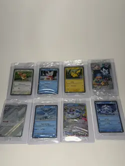 Pokemon 2025 Holiday Calendar Stamped Promos COMPLETE SET OF 8 NEW SEALED - Image 1