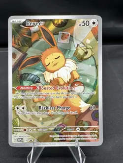 Pokemon tcg Eevee Scarlet & Violet Promo Holo 173 Basic 50 HP - Image 1