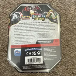 Pokemon TCG - Paldean Fates - Charizard EX Tin - New & Sealed - Image 2