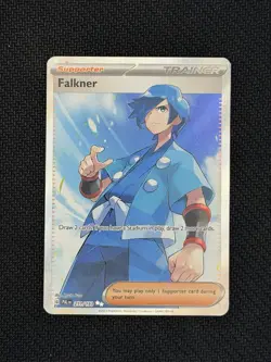Pokemon TCG Scarlet & Violet Paldea Evolved Trainer Falkner 251/193 - Image 1