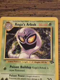 2000 Koga’s Arbok 25/132 - Gym Challenge Non-Holo Rare - Pokemon TCG - Image 4