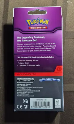 Pokemon TCG | Knock Out Collection | Suicune | Factory Sealed! - Image 2