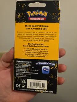 Pokemon Knock Out Collection Toxtricity Duraludon Sandaconda BRAND NEW SEALED - Image 3