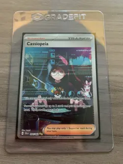 Pokemon TCG Cassiopeia 094/064 S&V Shrouded Fable Special Illustration Rare Card - Image 1