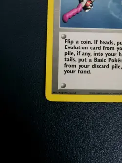 Pokemon Card Trainer Super Rod 103/111 Neo Genesis Common WOTC - Image 4