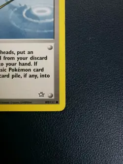 Pokemon Card Trainer Super Rod 103/111 Neo Genesis Common WOTC - Image 5