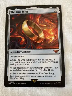 The One Ring - LTR #246 - Non-Foil - LP - Magic MTG LOTR - Image 1