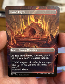 Blood Crypt (Borderless) Lorwyn Eclipsed Regular Double Sided - Image 2