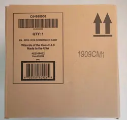 Magic: the Gathering Commander 2019 Set of 4 Decks BRAND NEW FREE SHIPPING 689989515653 - Image 1