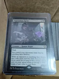 Personal Magic The Gathering Collection With Box Topper Opposition Agent - Image 2