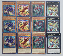12 YuGiOh KICO Cards ZW Tornado Bringer Sheld Eagle Leo Arms Rare 1st Edition - Image 1