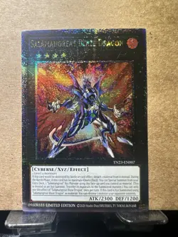 Yugioh Salamangreat Blaze Dragon Quarter Century Rare TN23-EN007 Near Mint - Image 1