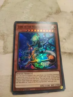 Yugioh! Lord of the Missing Barrows - INFO-EN023 - Super Rare - 1st Edition Near - Image 1