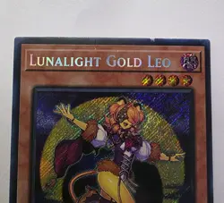 Yugioh! Lunalight Gold Leo Secret Rare Near Mint 1st Edition DUAD-EN005 - Image 2