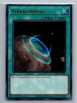 Yugioh Terraforming RA04-EN084 Ultra Rare Foil - NM - Image 1