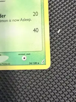 Ivysaur Crystal Guardians Reverse Holo Stamped 34/100 Raw English Pokemon Card - Image 3