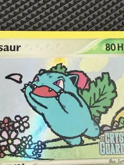 Ivysaur Crystal Guardians Reverse Holo Stamped 34/100 Raw English Pokemon Card - Image 5