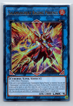 Yugioh Salamangreat Raging Phoenix RA04-EN083 Ultra Rare Foil - NM - Image 1