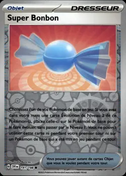 Carte Pokemon SUPER BONBON 191/198 REVERSE EV1 Ecarlate et Violet SV1 FR NEUF - Image 1
