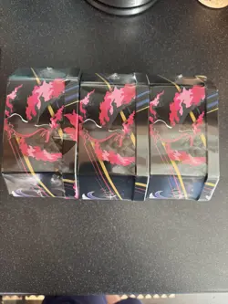 Pokemon TCG: Crown Zenith Tin Art Set Of 3 Brand New&Sealed slight tear on 2 - Image 2