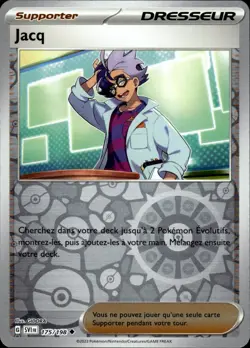 Carte Pokemon Jacq 175/198 REVERSE SV1 Ecarlate & Violet FR NEUVE - Image 1