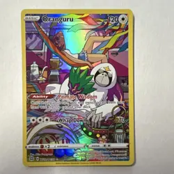 Pokemon TCG Oranguru TG12/TG30 Brilliant Stars Holo Ultra Rare Full Art 120 HP N - Image 1