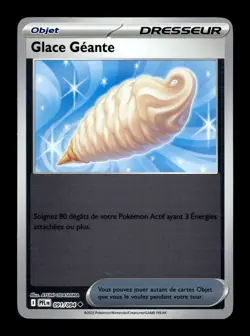 Carte Pokemon Glace Geante Reverse 091/094 Flammes Fantasmagoriques Francais - Image 1