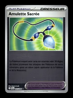 Carte Pokemon Amulette Sacree Reverse 093/094 Flammes Fantasmagoriques Francais - Image 1