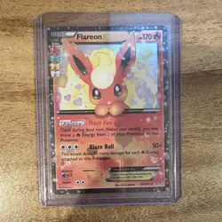 Pokemon Flareon EX Ultra Rare Holo Generations Radiant Collection RC6/RC32 - Image 1