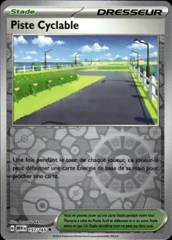 PISTE CYCLABLE REVERSE - POKEMON 157/165 EV3.5 ECARLATE ET VIOLET MEW 151 NEUF - Image 1