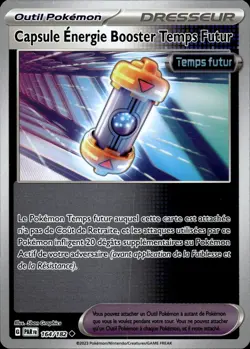 Carte Pokemon Capsule Energie Booster 164/182 Reverse Faille Paradoxe FR - Image 1