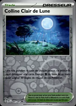 Carte Pokemon Colline Clair Lune 081/091 Reverse Destinees de Paldea Francais - Image 1