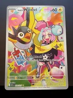 Ascended Heroes Pokemon Iono’s Wattrel 231/217 English Near Mint Pokemon - Image 1