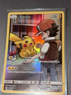 The Pokemon Company Pikachu 241/236 Secret Rare Holo SM Cosmic Eclipse Eng 2019 - Image 1