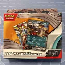 Pokemon TCG: Mabosstiff EX Showcase Box Sealed - Image 1