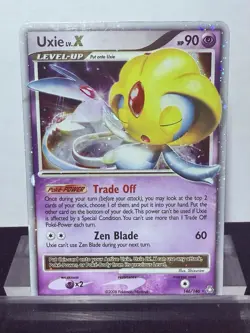 Uxie LV X 146/146 - Legends Awakened - Holo Ultra Rare Pokemon TCG Card LP - Image 1