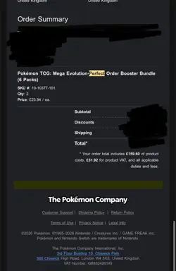 Pokemon TCG Perfect Order Booster Bundle Brand New Factory Sealed FREE POST - Image 4