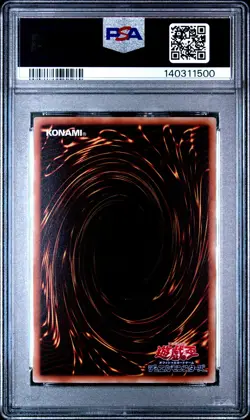 2015 YU-GI-OH! JPN 20TH LEGEND COLL #JP003 STARDUST SIFR DIVINE DRAGON PSA 10 - Image 2